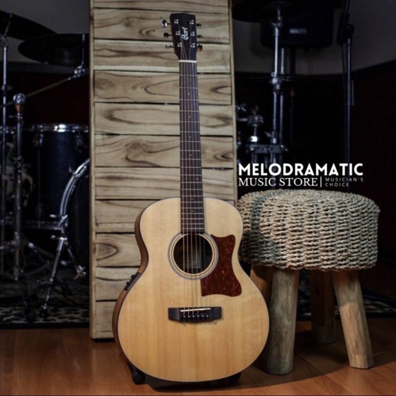 GITAR AKUSTIK CORT LITTLE CJ WALNUT