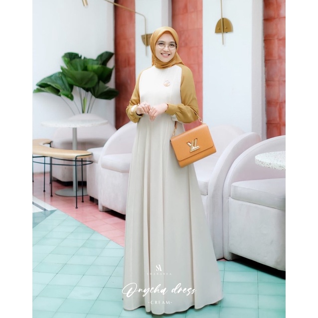 Onycha Dress (dress saja) by shararea PO ready awal oktober