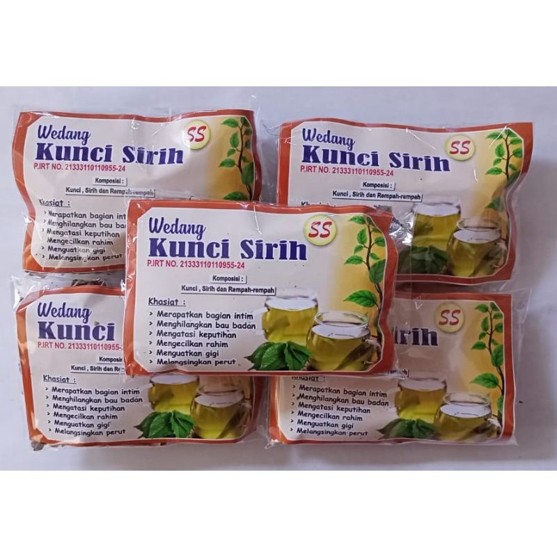 

Premium Wedang kunci sirih untuk kewanitaan manjakani dan keputihan