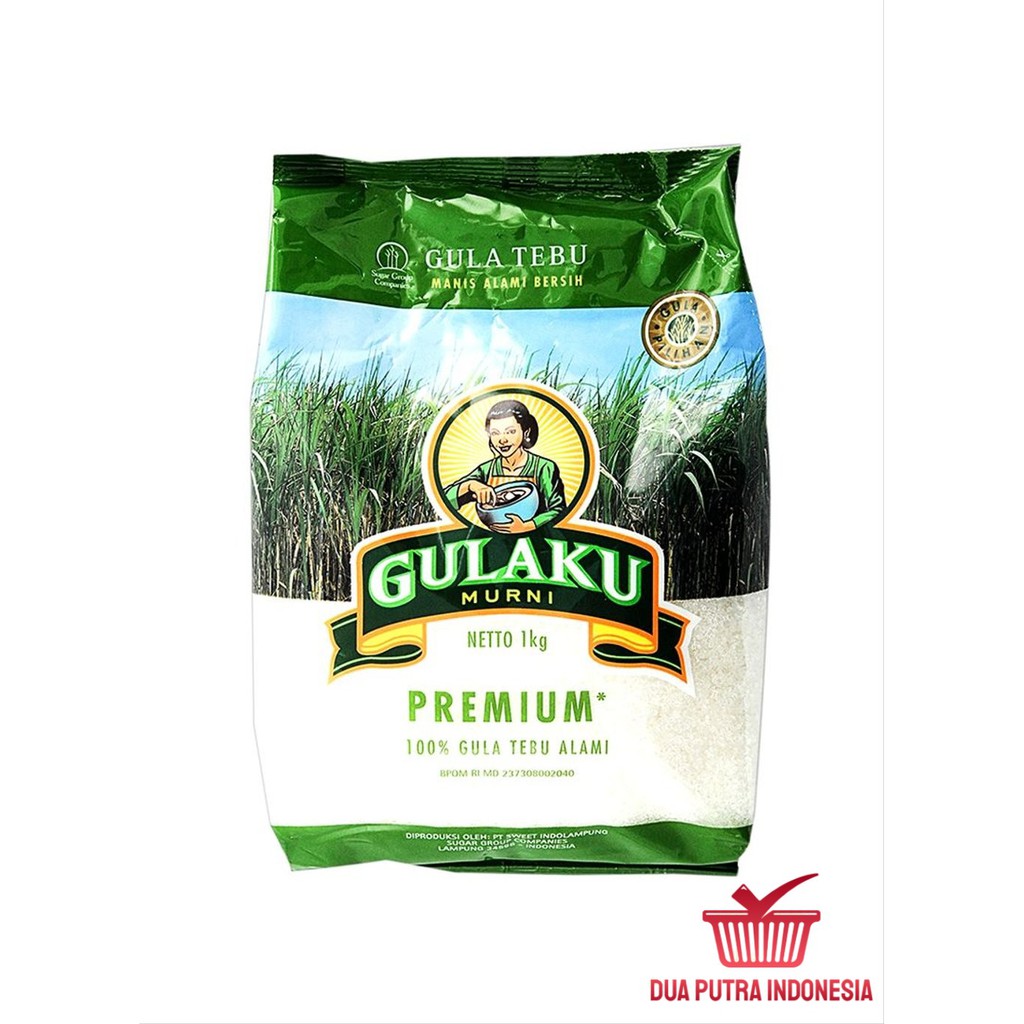 

GULA PASIR CAP GULAKU PUTIH 1 KG- ECERAN