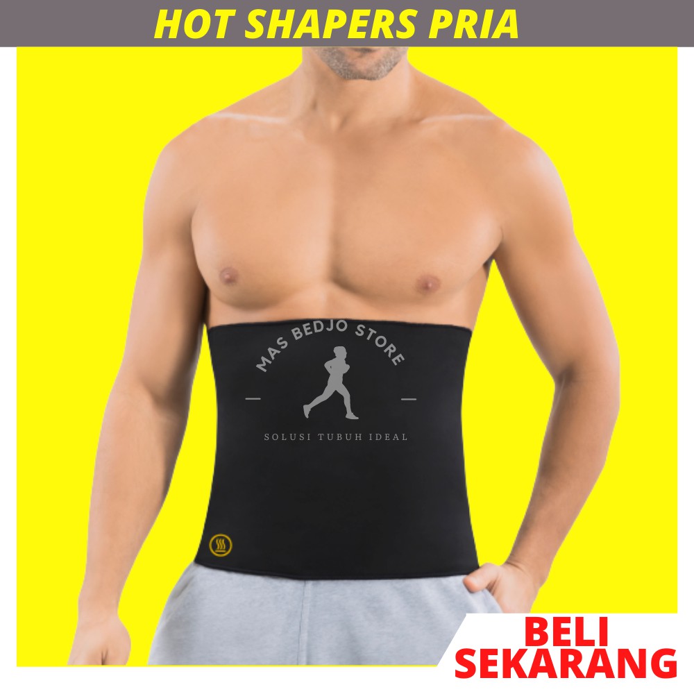 KORSET PENGECIL PERUT BUNCIT KORSET PELANGSING PRIA WANITA NEOTEX HOT SHAPER HG01E PART05