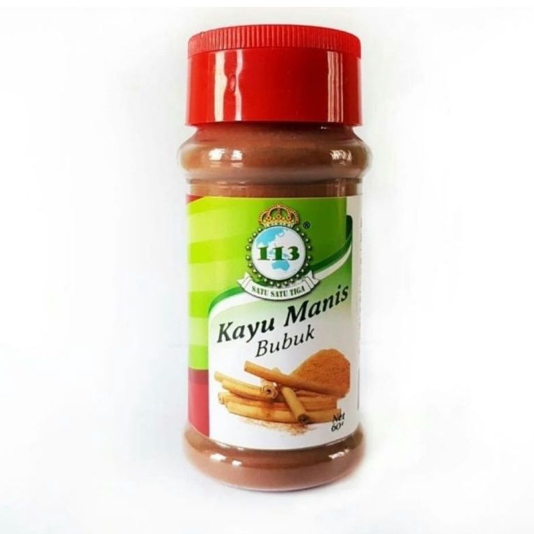 

113 Kayu Manis Bubuk / Cinnamon Powder 60 gr