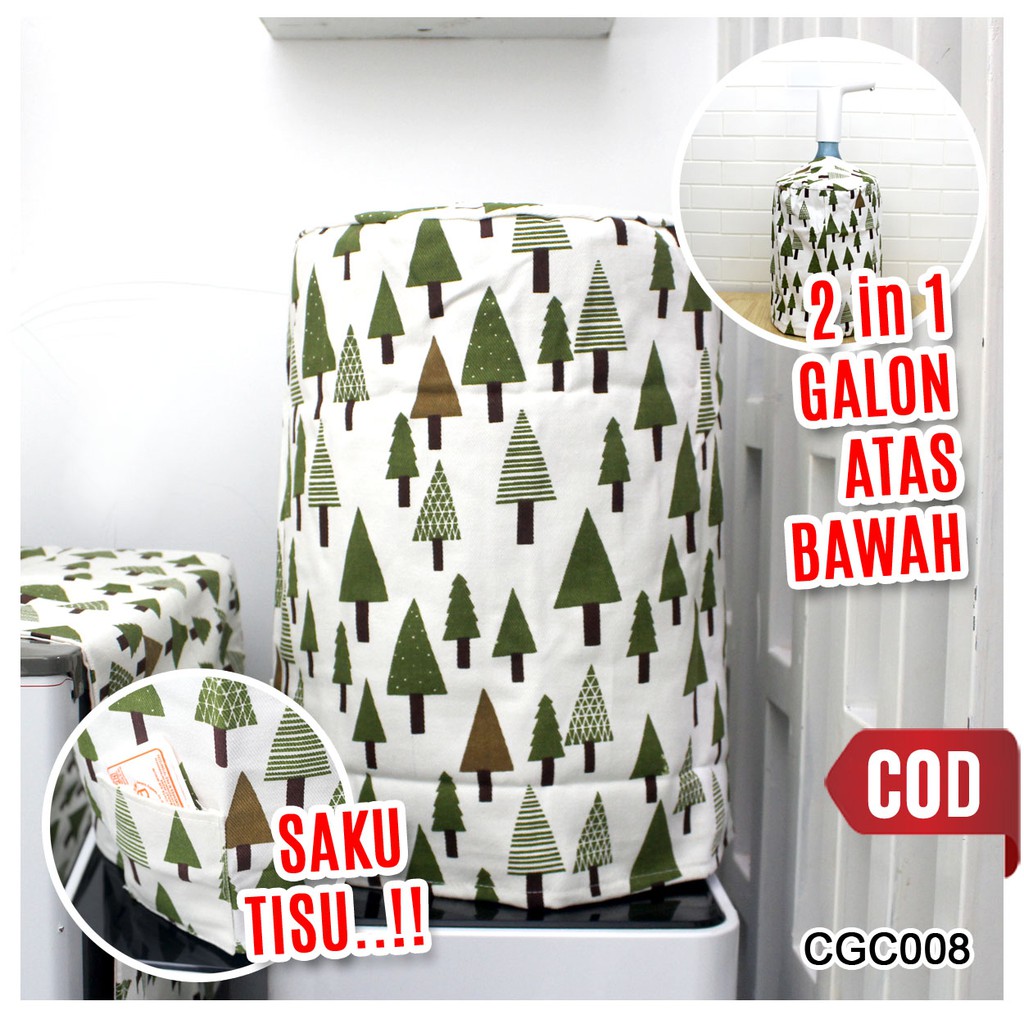 Cover Galon Canvas Motif Minimalis CGC008