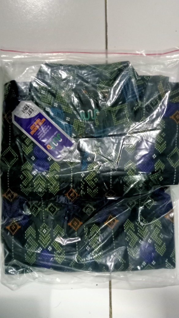 Dgm Fashion   Kemeja Batik Jumbo Pria Casual Panjang Pendek Premium Batik Songket Pria