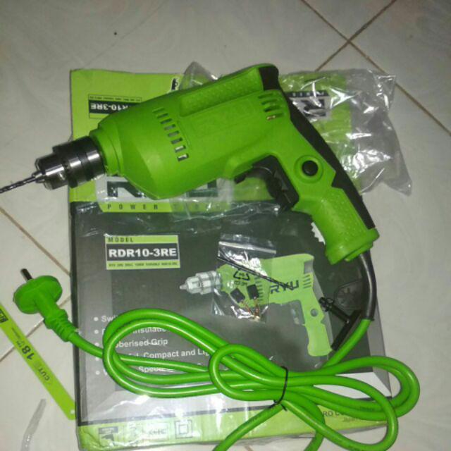 Ryu Mesin Bor Besi Kayu Bolak Balik 10 Mm Rdr 10-3 Re