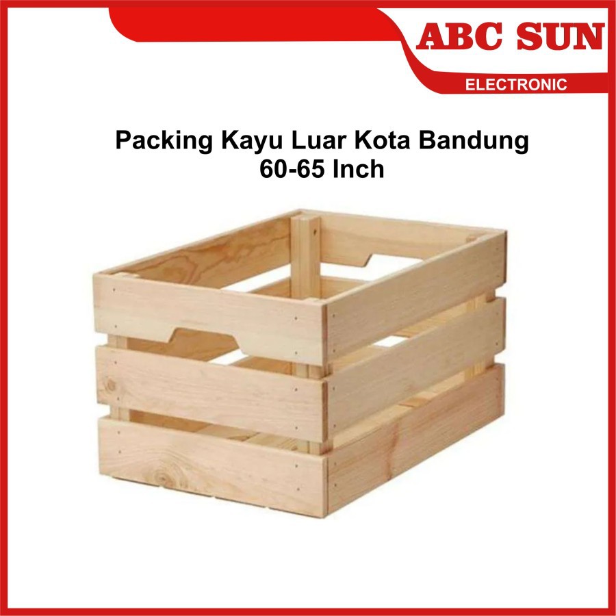 Packing Kayu Untuk Pembelian Tv 60-65 Inch luar Kota Bandung