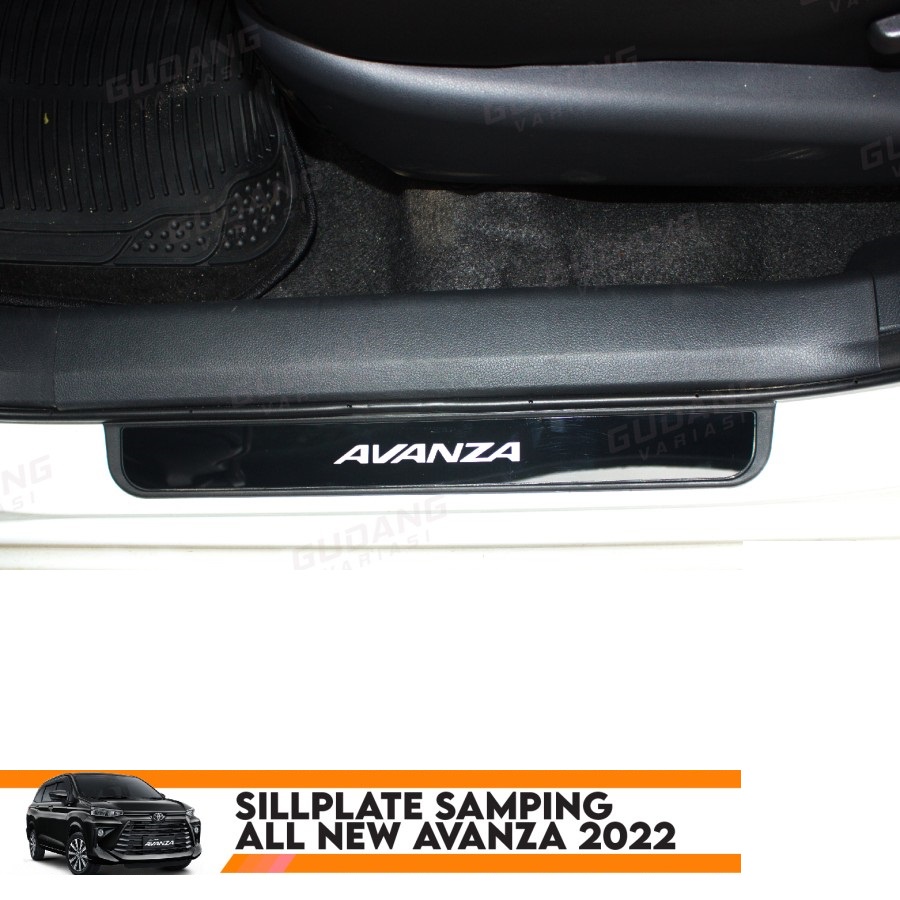 Sillplate Samping All New Avanza 2022 Black