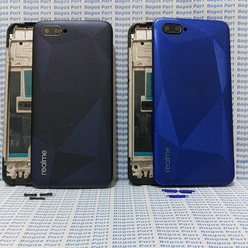 CASING FULLSET REALME C2 | KESING HOUSING BACKDOOR DAN FRAME REALME C2