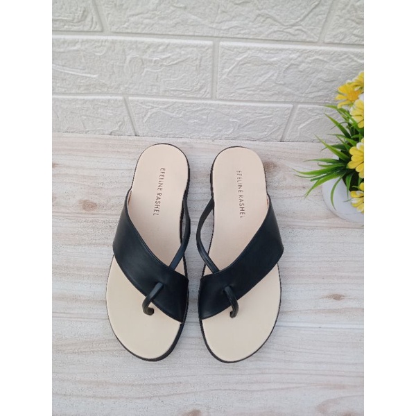 Sandal wanita flat japit slempang