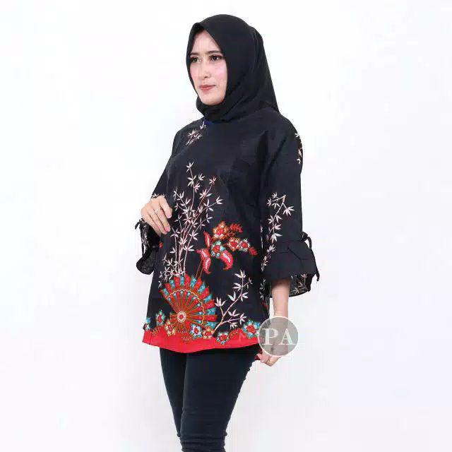 Baju Couple Maura Couple - Sania Ruffle Batik Couple Ori Ndoro Jowi Garansi Termurah Shopee -  Kipas