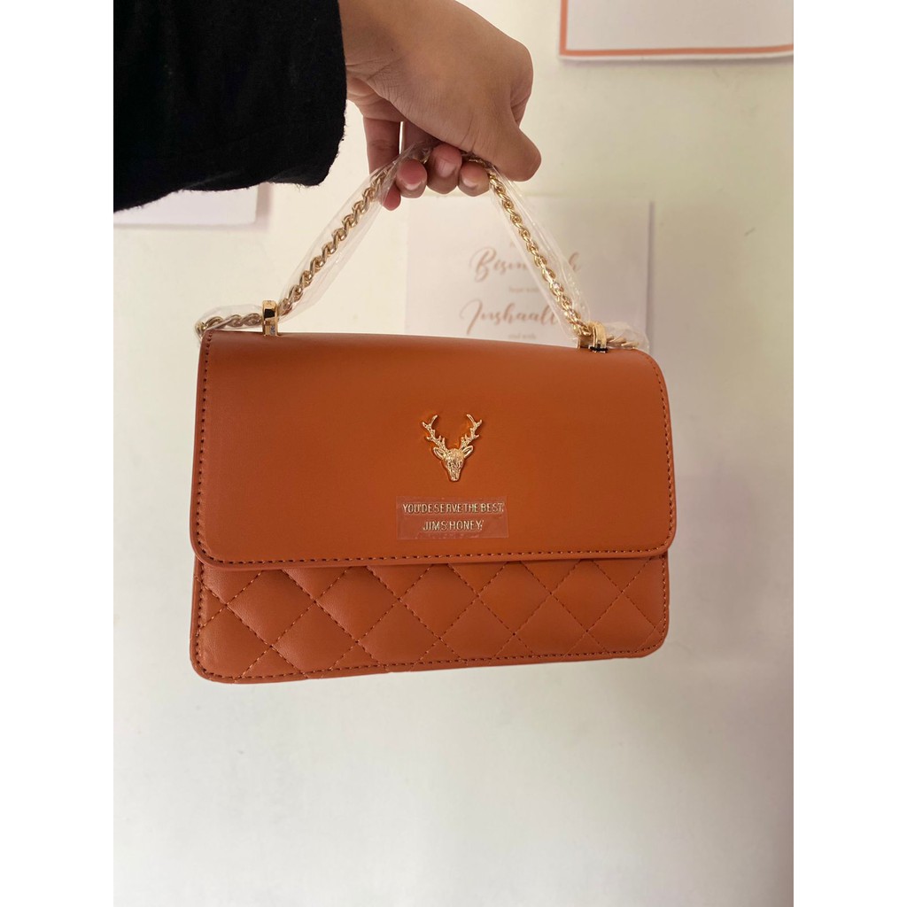 JIMSHONEY PATRICIA BAG TAS  ELEGANT WANITA SLING BAG JIMS HONEY FREE BOX