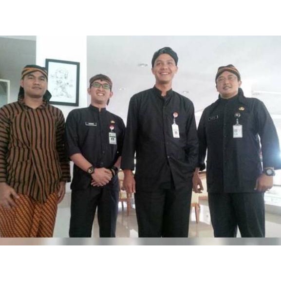 Terbaik.. Pakaian Adat Baju Samin Blora Set M-XXXXXL