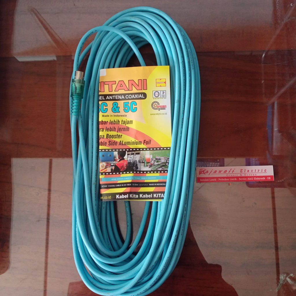 KABEL ANTENA TV 3C 25 METER KITANI