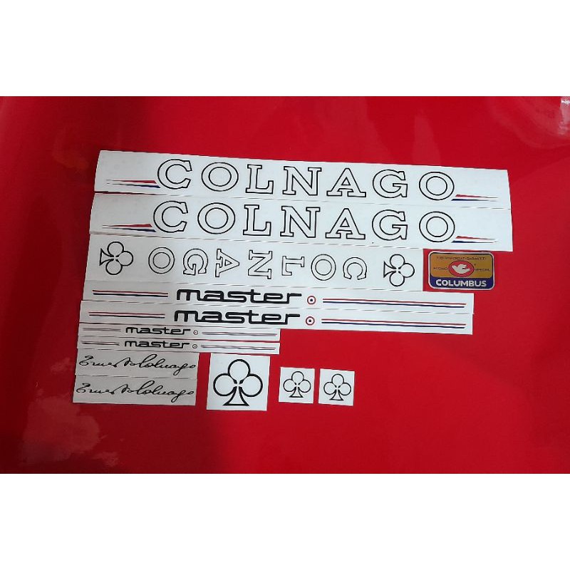 Stiker Sepeda Colnago Outline