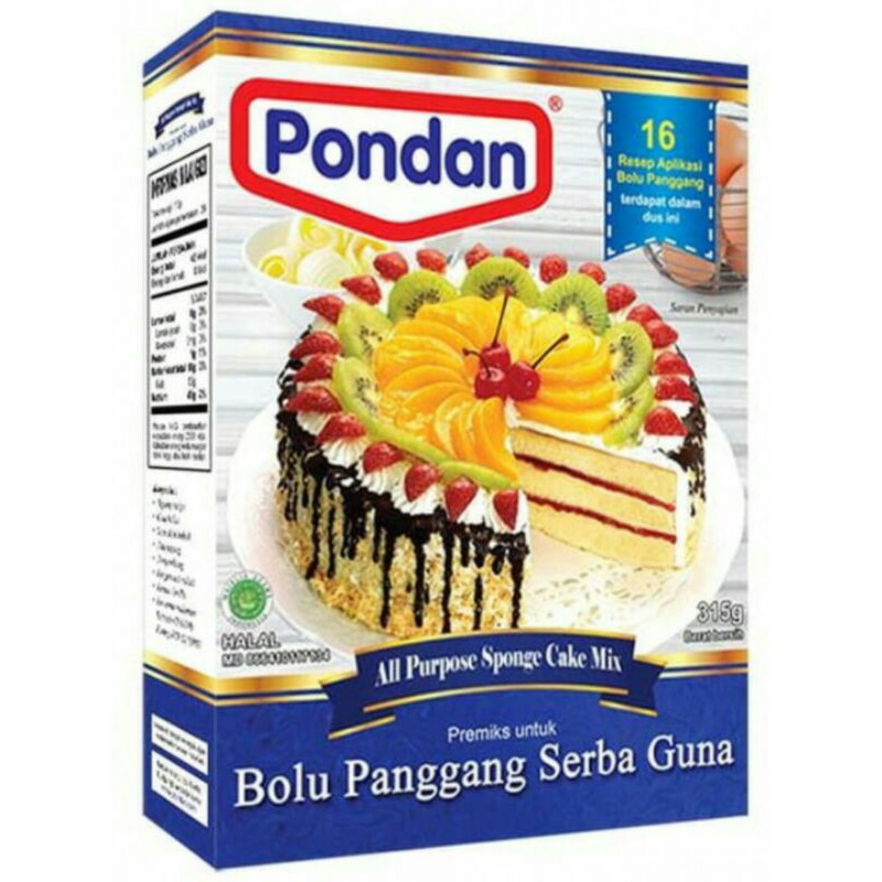 

Pondan Bolu Panggang Serba Guna 315g