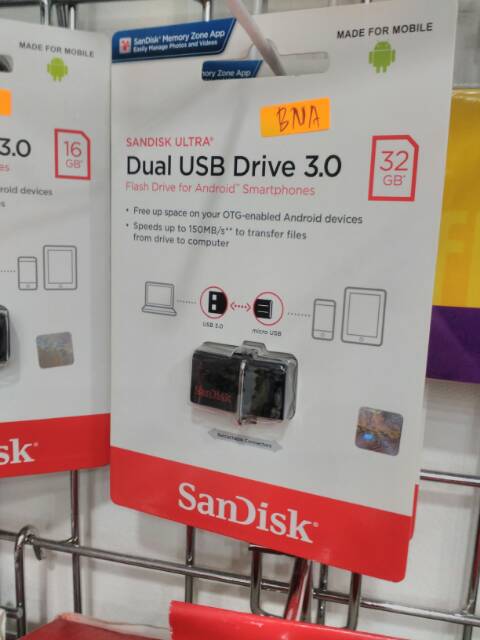 OTG Micro SanDisk 32 GB