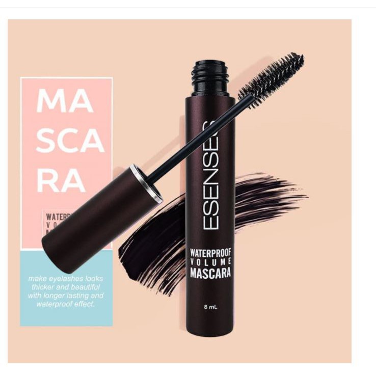 [BPOM] ESENSES Mascara Waterproof Volume 8mL 100% Original Maskara