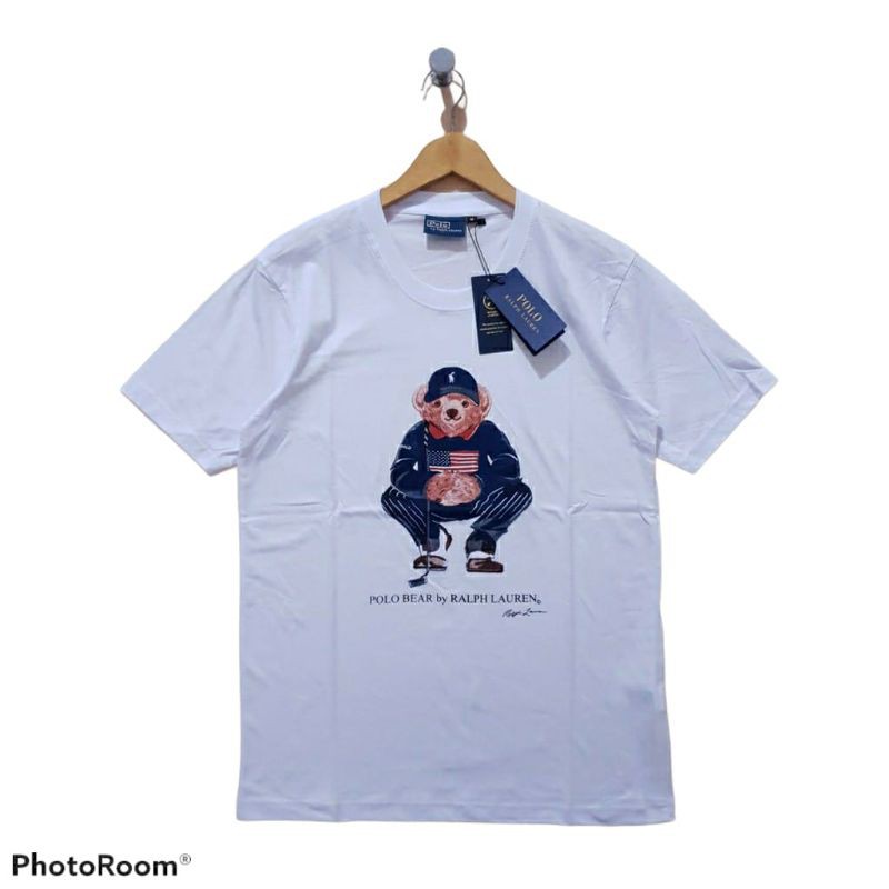 T-shirt WHITE BEAR POLO ORIGINAL