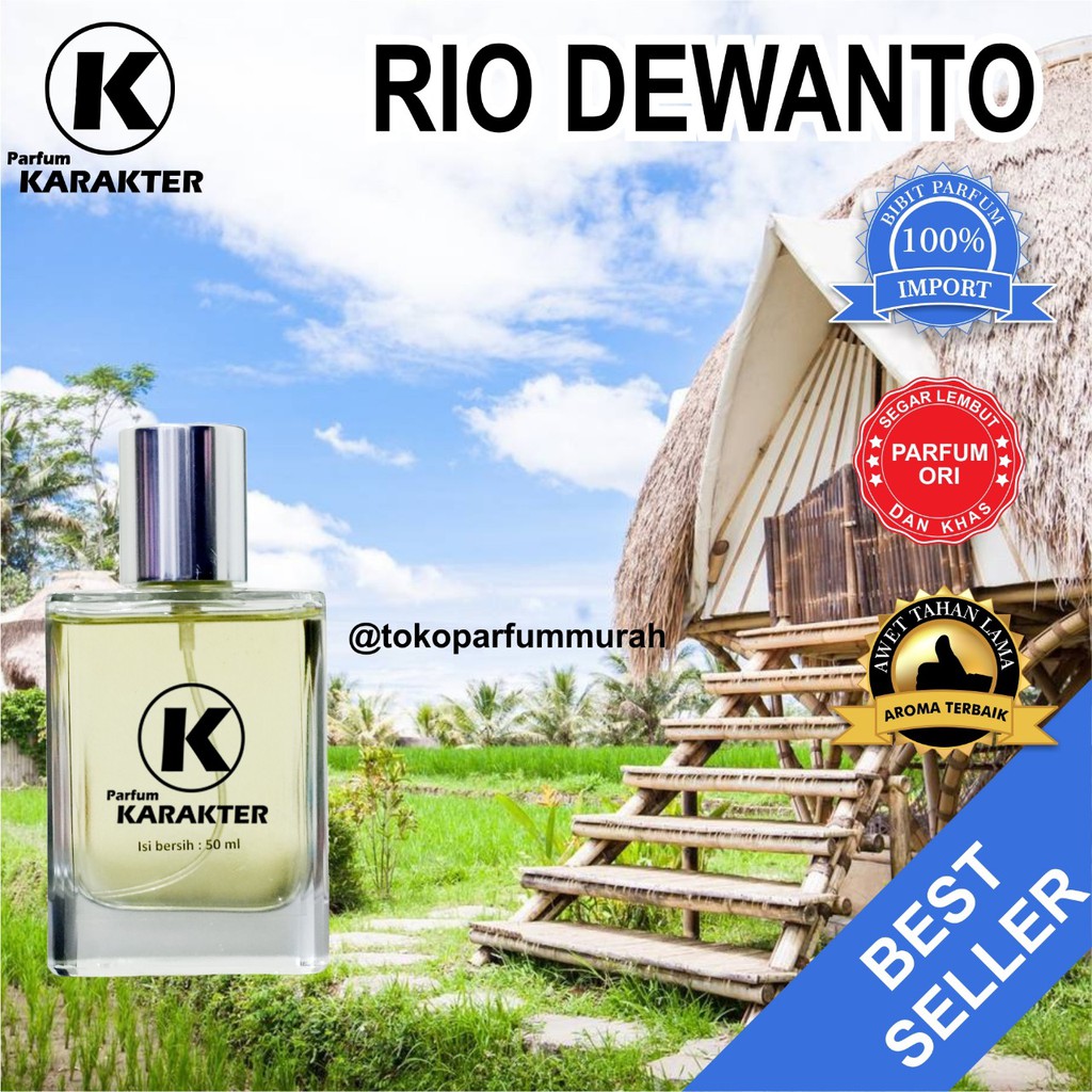 Parfum Cowok Aroma Rio Dewanto  Bibit Parfum Import Wangi &amp; Tahan Lama  Kemasan 30ml | Bisa Cod | Terlaris