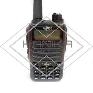 Alinco DJ-CRX6 HT Dualband VHF UHF 350 Ori Baru Garansi Radio DJCRX6