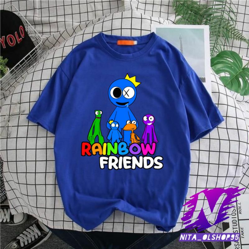 rainbow friends roblox kaos anak baju anak game rainbow friends terbaru karaker