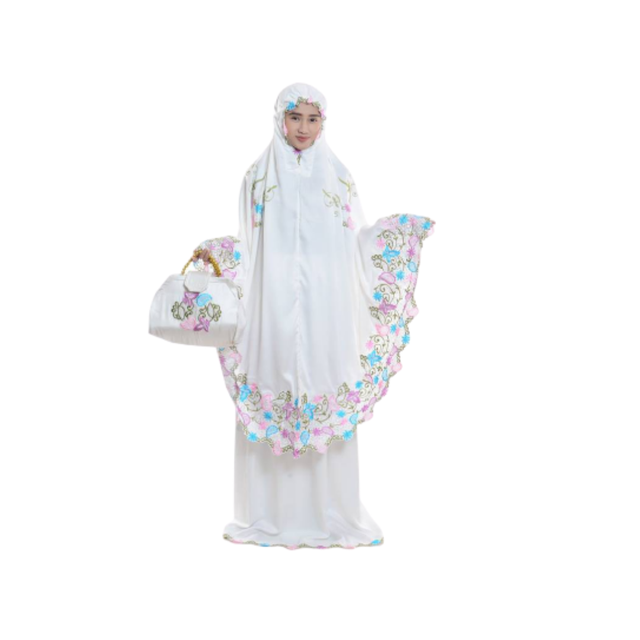 Jumuna - Jual Mukena Dewasa Bordir Azizah