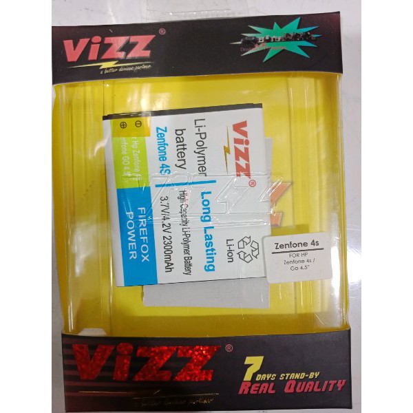 Battery Batre Vizz Asus Zenfone 4S Zenfone Go 4.5inc Double Power Ori