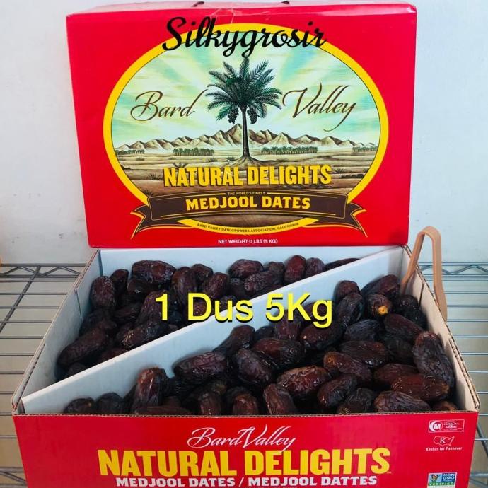 

NATURAL DELIGHT MEDJOOL DATES 5KG - KURMA MEDJOOL PREMIUM JUMBO DGD6541651