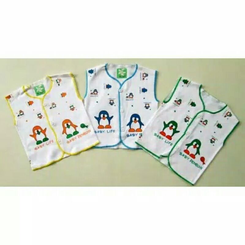 3PC BAJU BAYI BABYLIFE KUTUNG USIA NEWBORN  BAHAN LEMBUT HALUS &amp; SNI