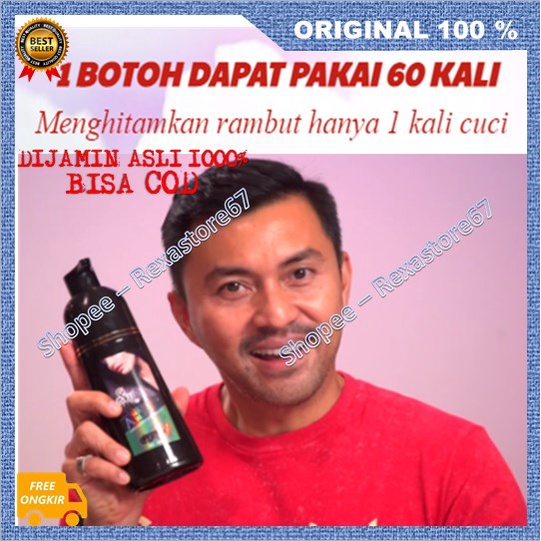 [BISA COD] Shampo Meghitamkan Rambut Sin Hair Jepang AMPUH ASLI