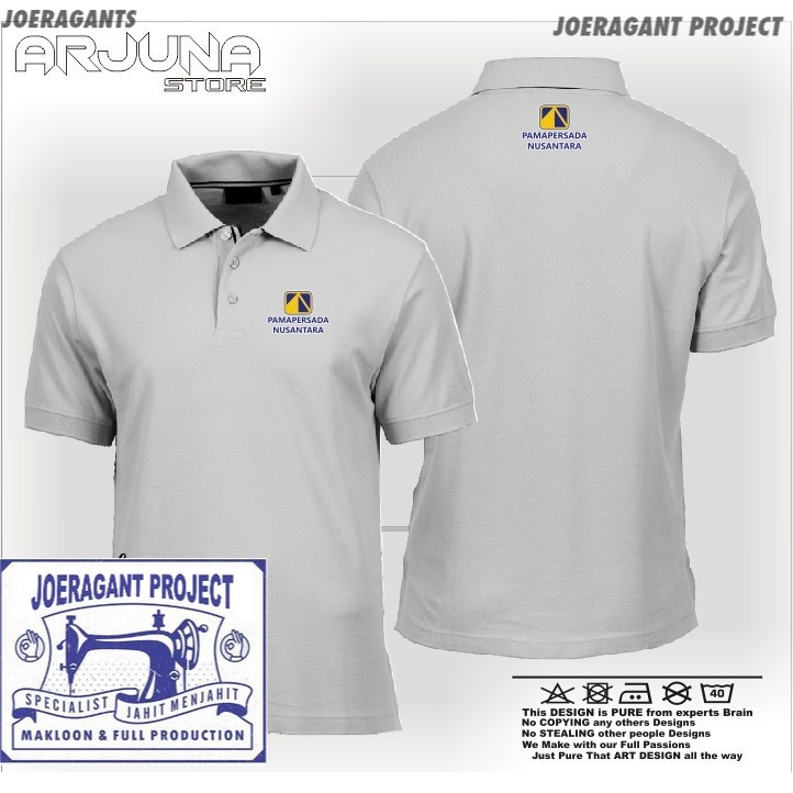 POLOSHIRT / KAOS POLO PT.PAMA PERSADA NUSANTARA BAJU PERUSAHAAN TERBARU joeragants