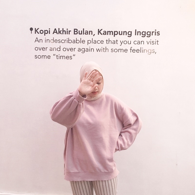 

SS THRIFT CREWNECK LENGAN BALON