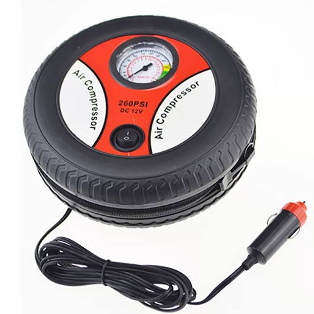 Pompa Angin Ban Mobil Motor Sepeda Mini Air Compressor Tire Kompresor Portable Darurat Emergency