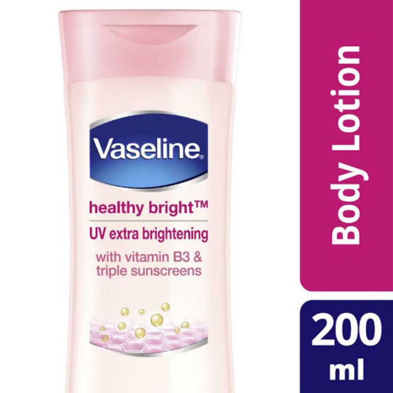 Vaseline Healthy Bright Lotion 200 ml UV Extra Brightening / Lotion