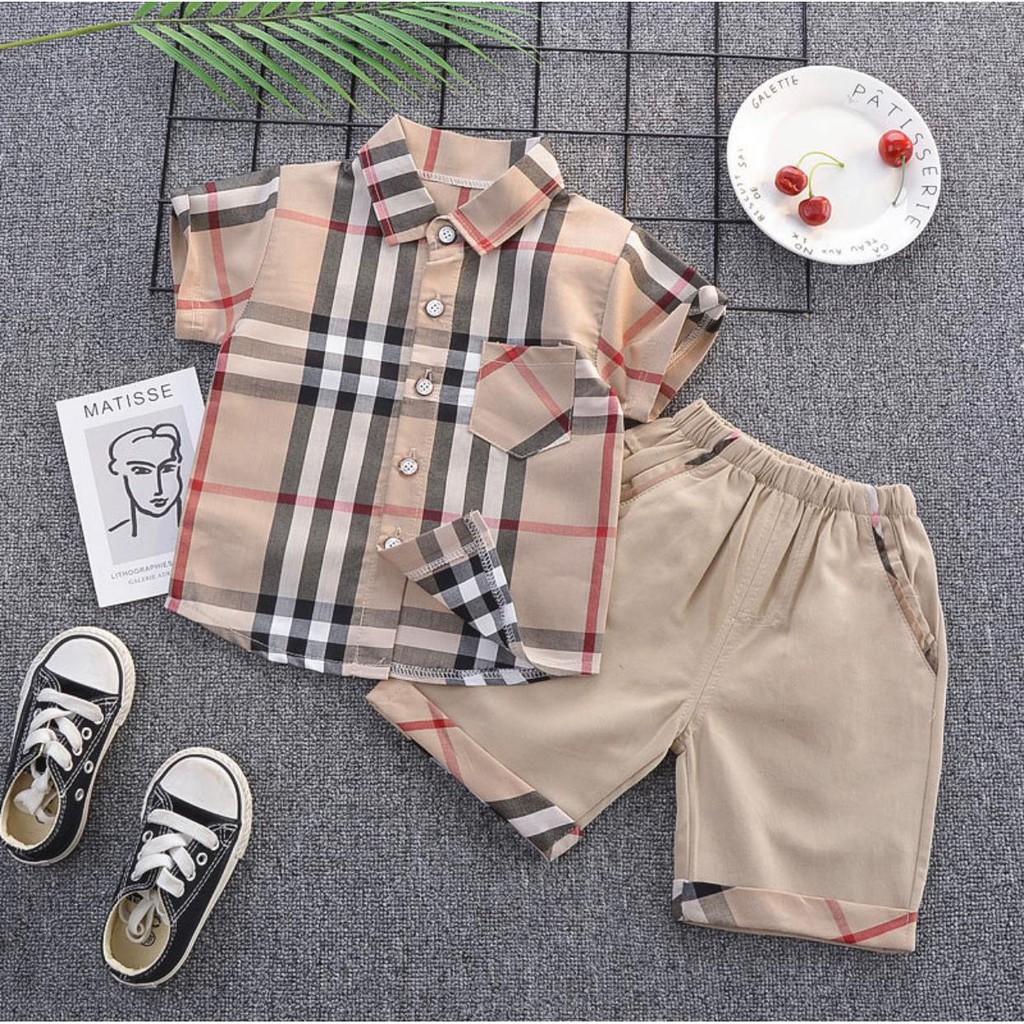 SETELAN BAJU ANAK LAKI LAKI TERBARU/SETELAN KENZI KOTAK 1-5 TAHUN