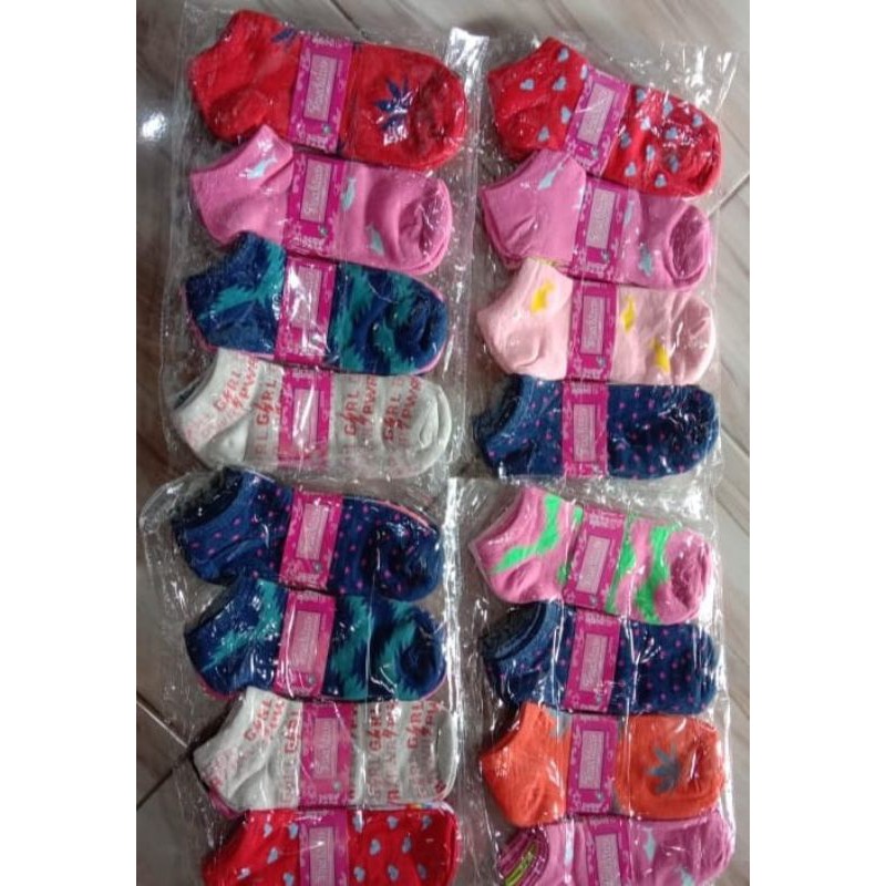 [GROSIR]KAOS KAKI PENDEK WANITA/KAOS KAKI PENDEK SEMATA KAKI/KAOS KAKI IMPORT //12 PASANG