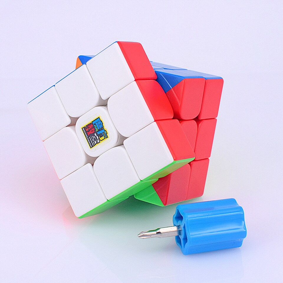 Rubik 3x3 Magnetik Moyu RS3M 2020 Stickerless - Rubik 3x3 Magnetic RS3M