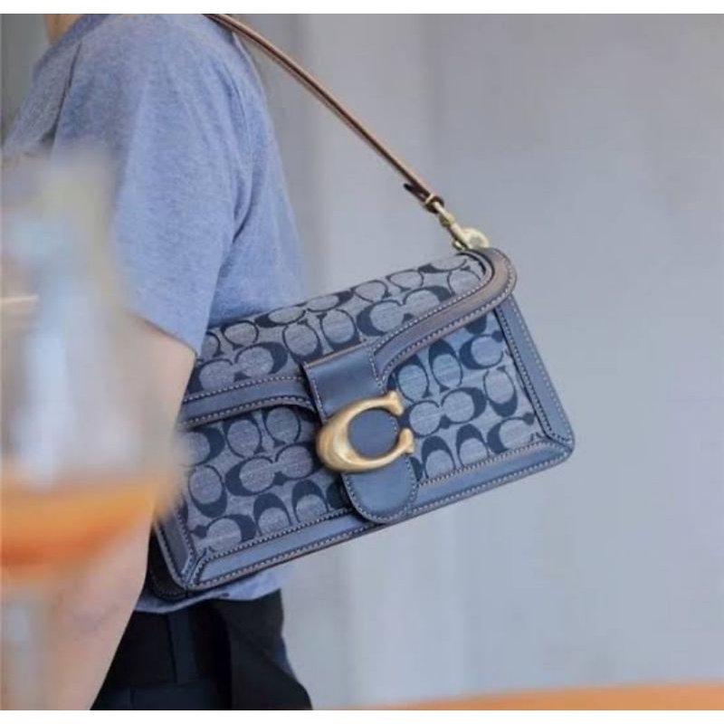 Coach Tabby Shoulder Bag 26 In Signature Chambray(3700)