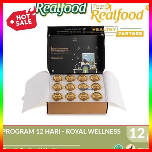 

Realfood ROYAL WELLNESS ( 14 BOTOL ) minuman sarang burung walet ✅CODES0X-68