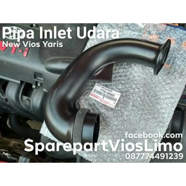 Belalai Gajah Pipa Selang Inlet Box Udara Filter New Vios Limo Yaris 2007 2008 2009 2010 2011 2012