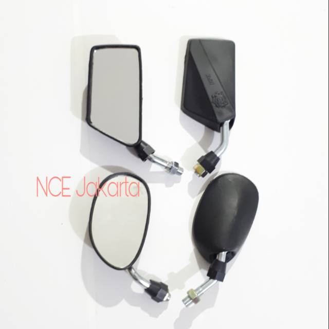 SPION MINI KOTAK OVAL TIANG PENDEK MODEL RX KING