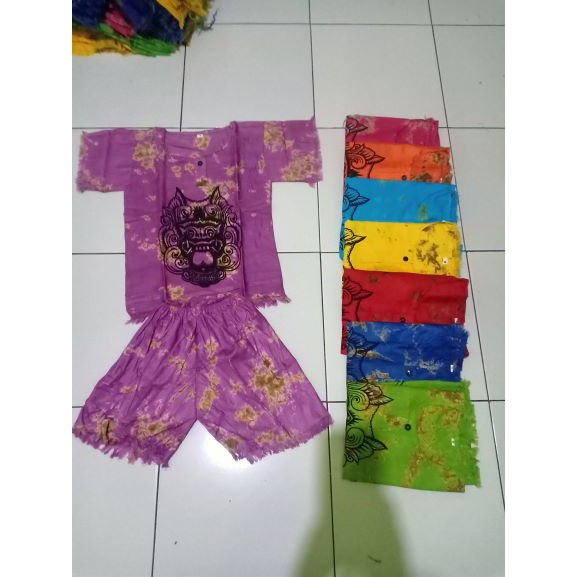 BAJU BARONG PRINTING/ BAJU PRIA WANITA KHAS BALI/BAJU SANTAI