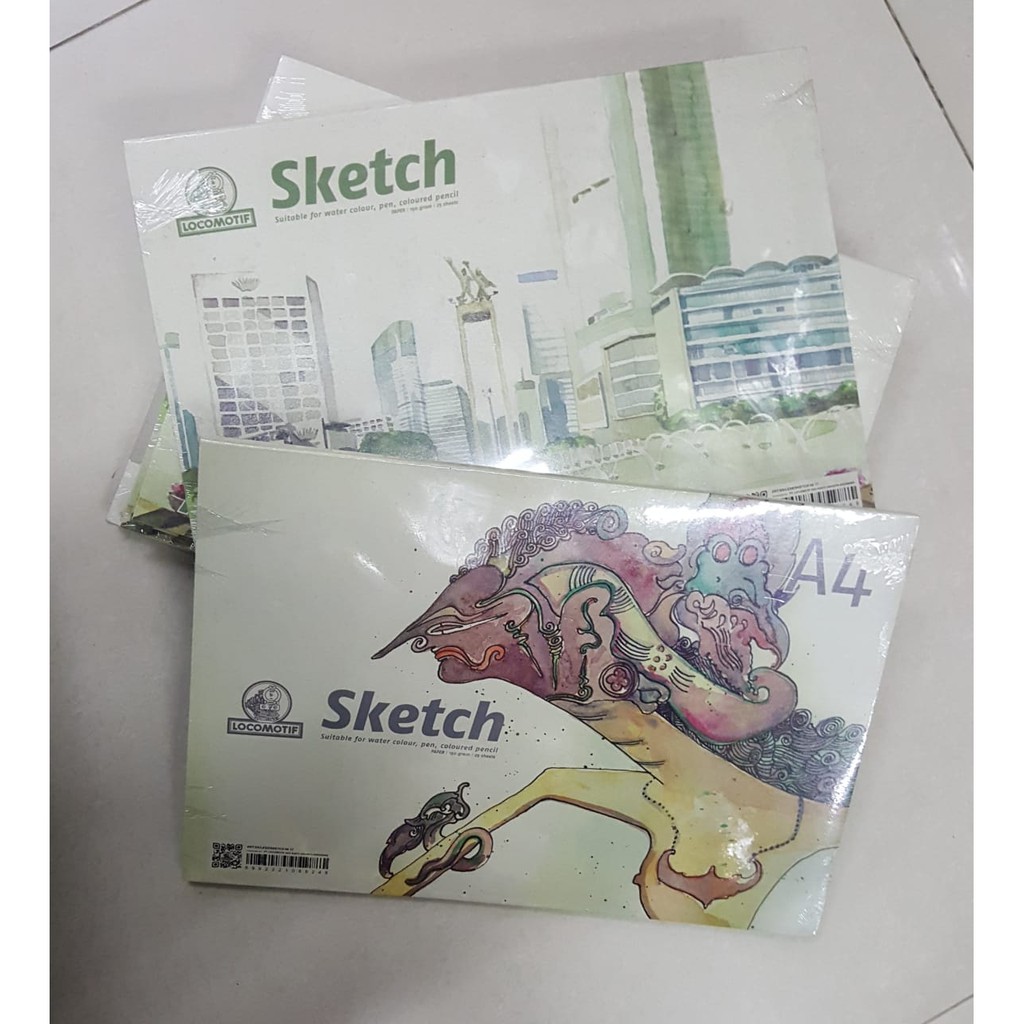 

SKETCH BOOK LOCOMOTIVE A4