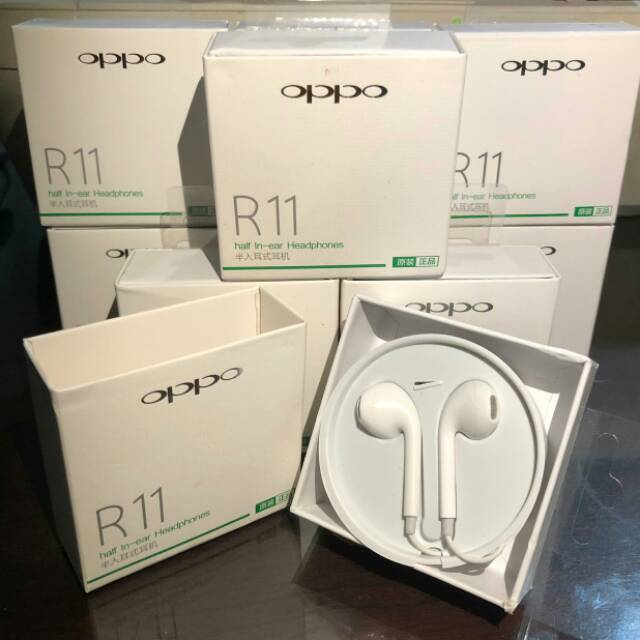 headset hf oppo R11 original