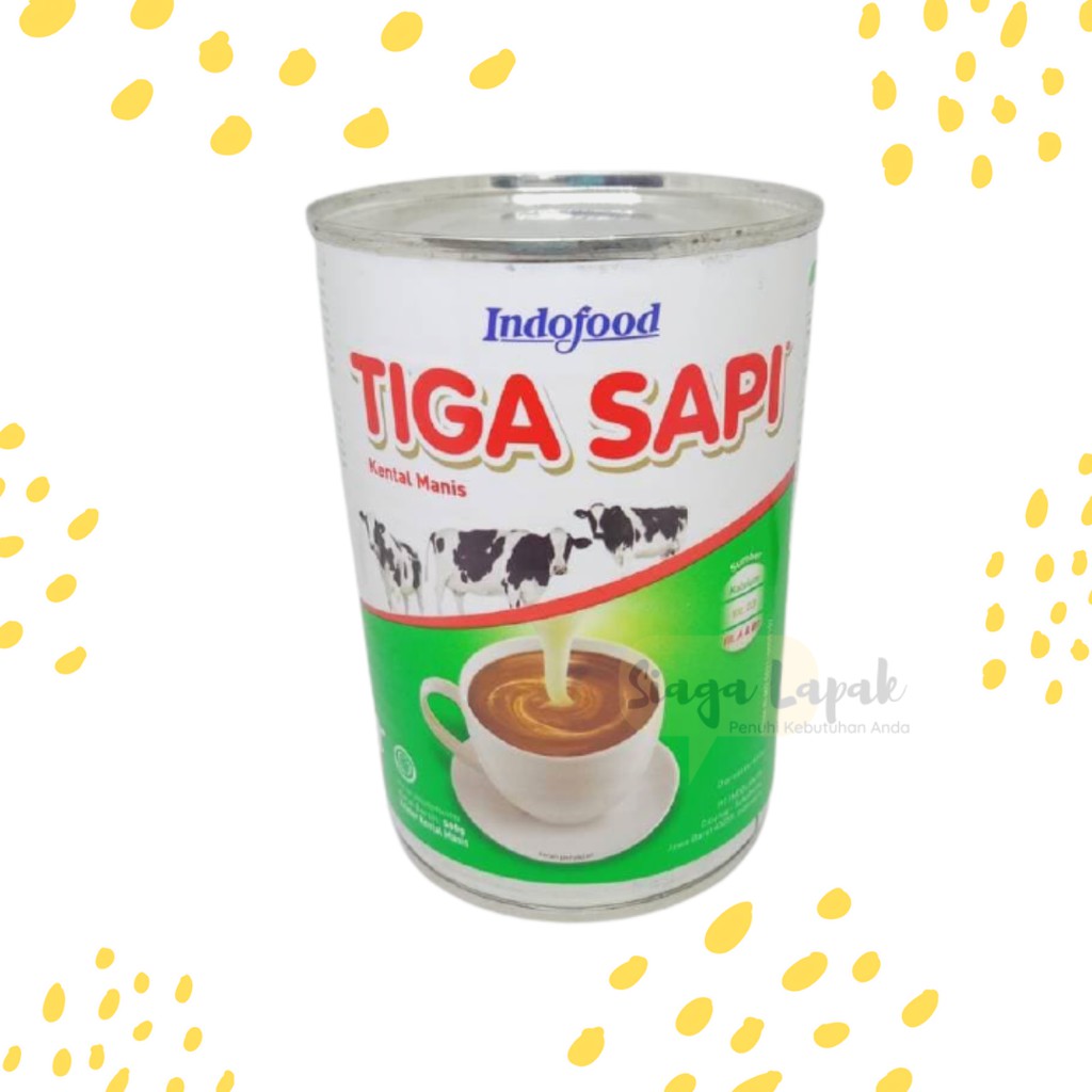 Susu Kental Manis Tiga Sapi 500gr