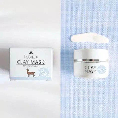 LA TULIPE Clay Mask With Goat Milk Extract 25g