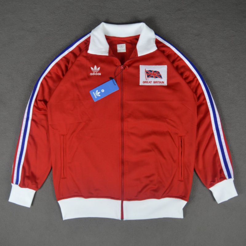 Jaket Tracktop Adidas Canada, London Bridge, Great Britania Full Tag & Label