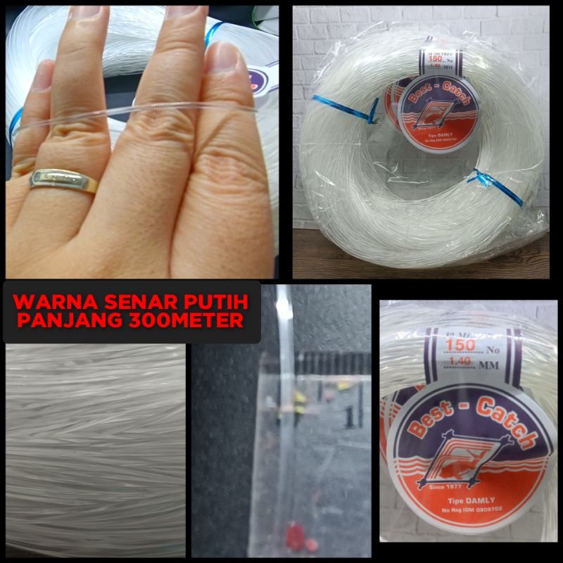 SENAR BEST CACTH 150LB 1.40MM 300METER SENAR PANCING SENAR MURAH SENAR LAYANGAN SENAR 300METER TALI 