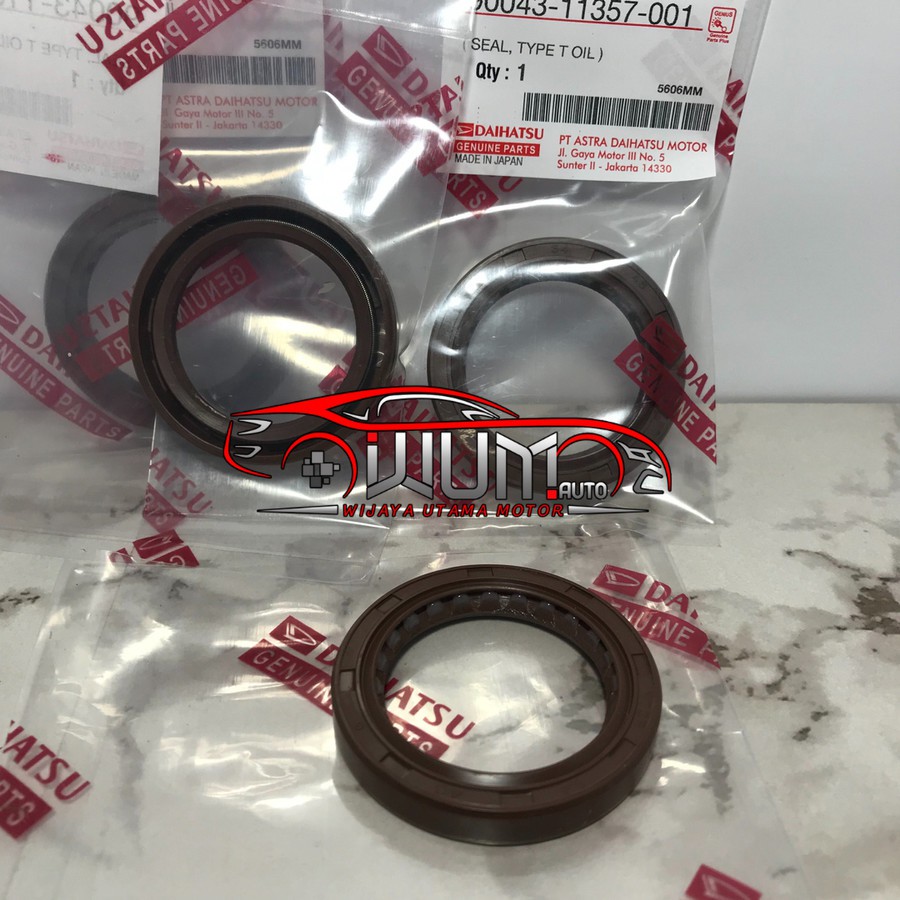 OIL SEAL TIMING COVER SEAL SIL PULY KER AS DEPAN XENIA 1.0 1000CC
