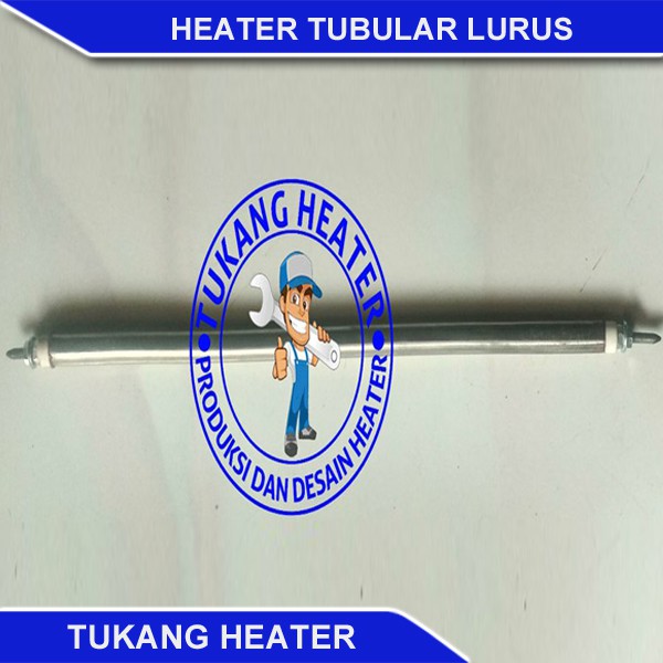 Jual Tubular Heater Lurus Diameter Pipa 11 Mm Panjang 150 Cm 220 Volt 1